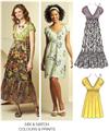 bohemian dresses sewing pattern kwiksew 3675