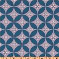 lilac purple blue sewing fabric Annette Tatum Boho Diamond